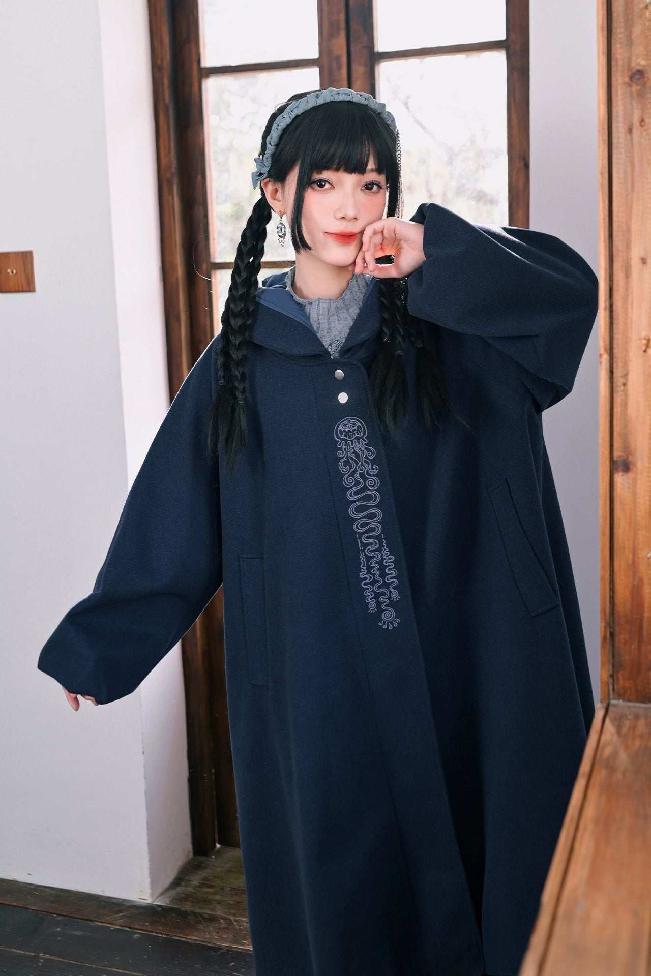 ツボミルーズデザインコート