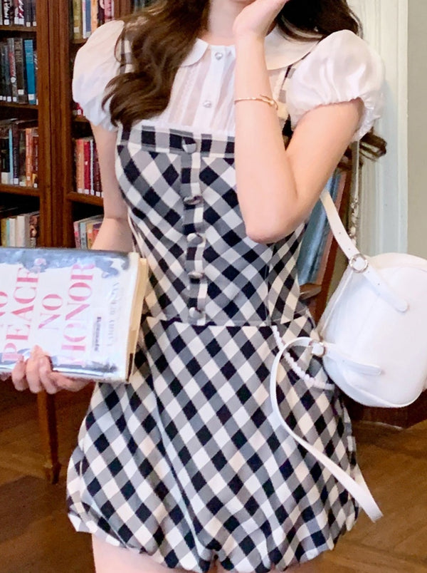 Proprop Tencel Shirt + Acetate Check Dress