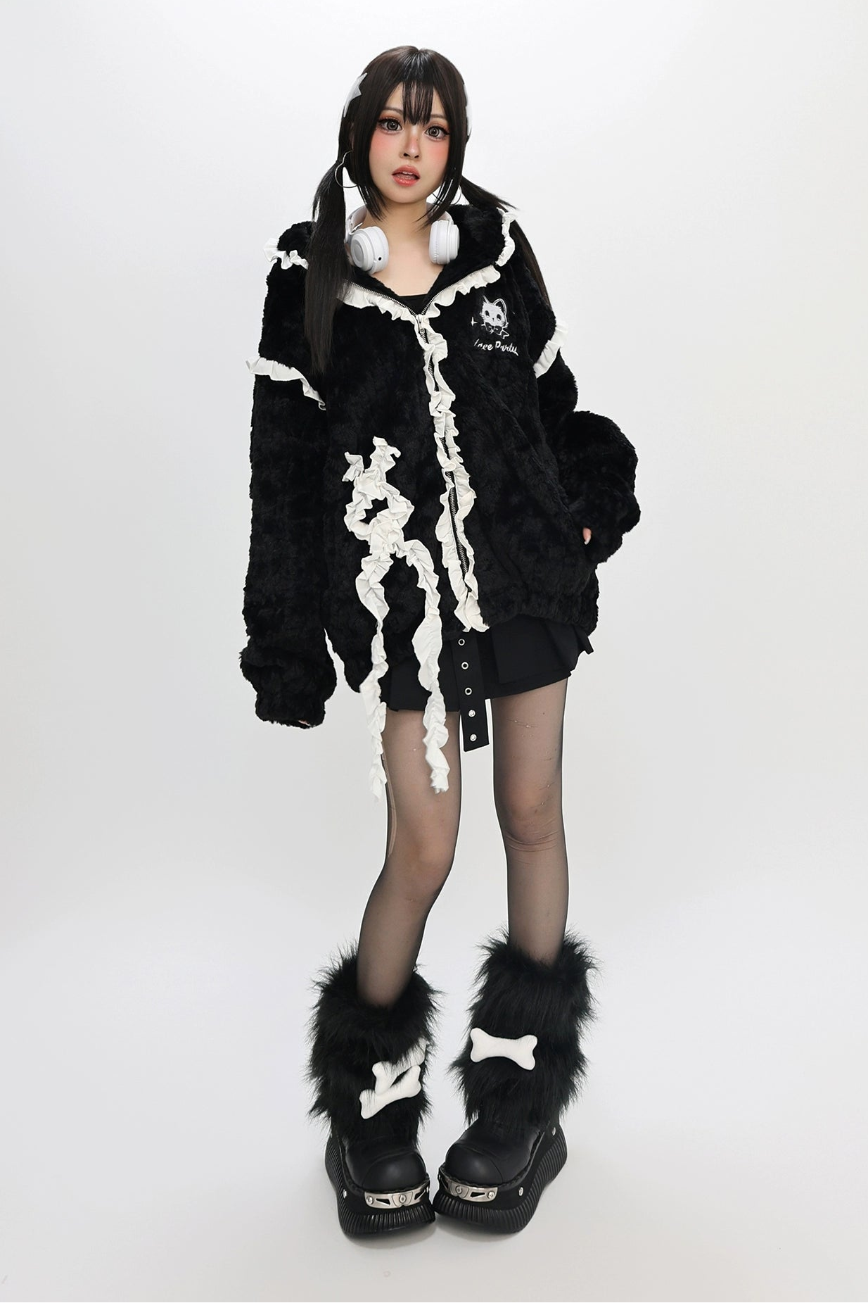 キャットウィッシュフードパーカー