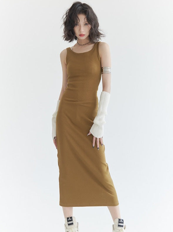 Camisole Long Dre Knit Dress
