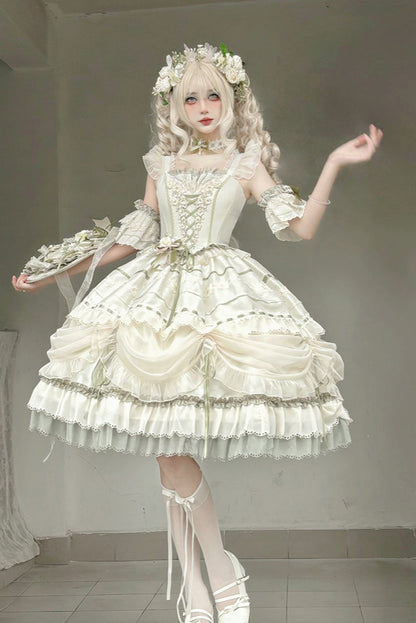 Jasmine Elegant Ballerina Lolita Dress and Accessories