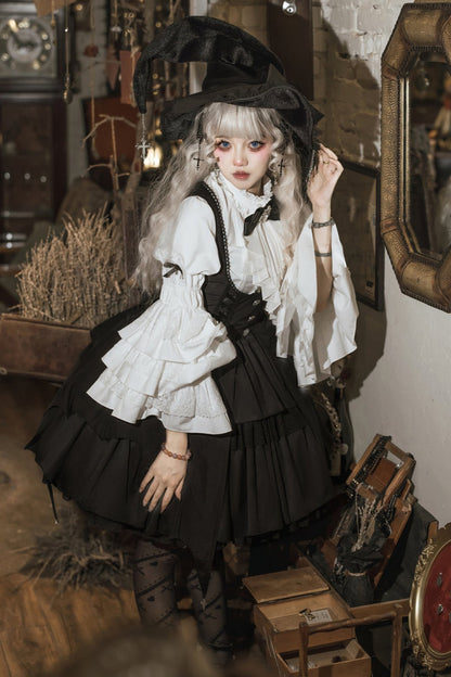 Gothic Lolita Witch Dress Set-Up