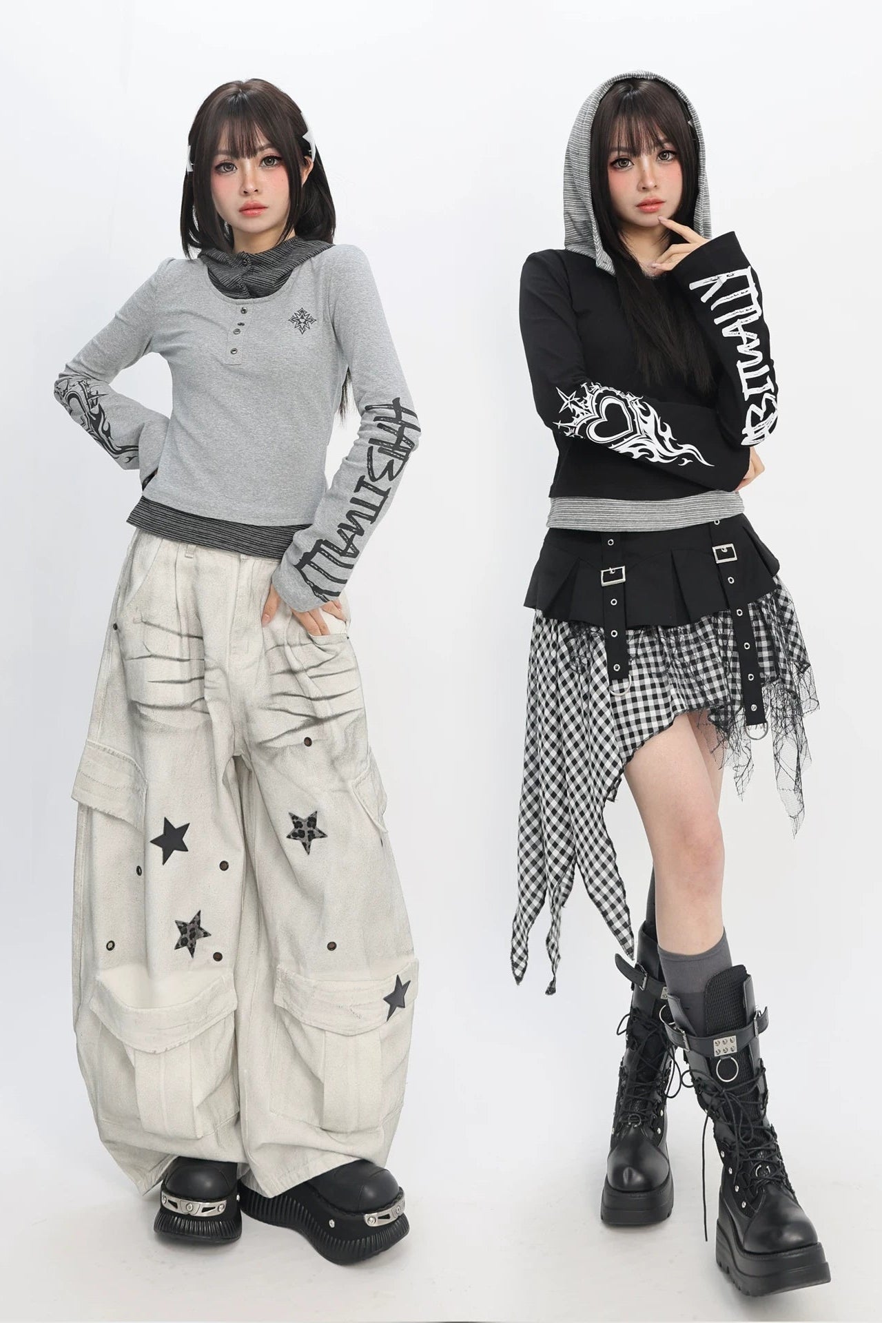 Wish Graffiti Hooded Top