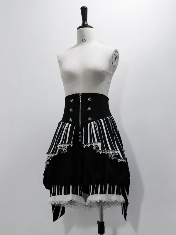 Wonderful Trick Retro Elegant Lolita Prince Shirt + Shorts [Reserved Item].