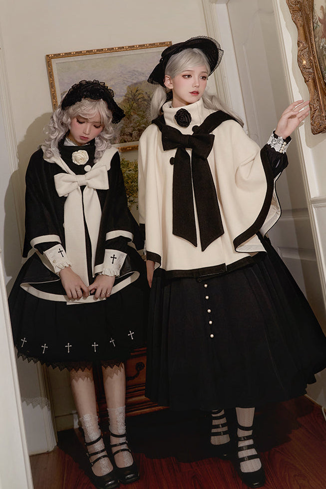 【予約商品】ローズクワイアケープコート＋フーディーリボン