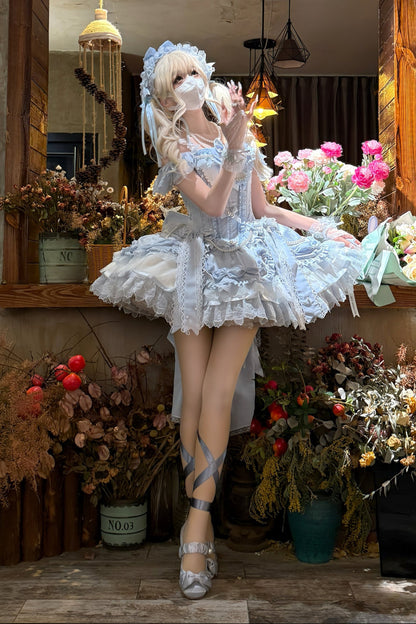 [Order Deadline: October 3] Pearl Rose Ballet Style Pure Elegant Dress