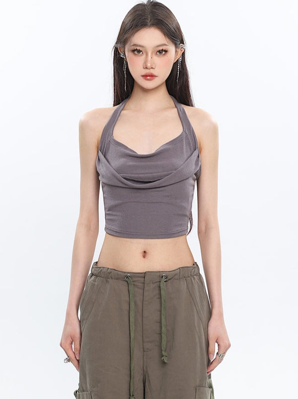 Neck Strap Girl Fried Street In Tops