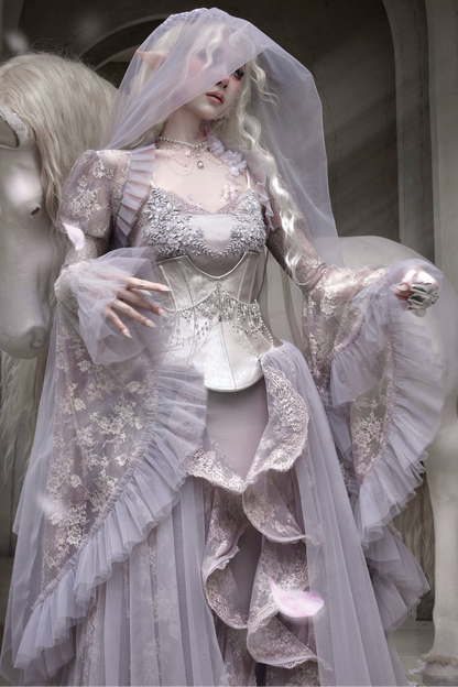Moonlight Lace Fairy Top