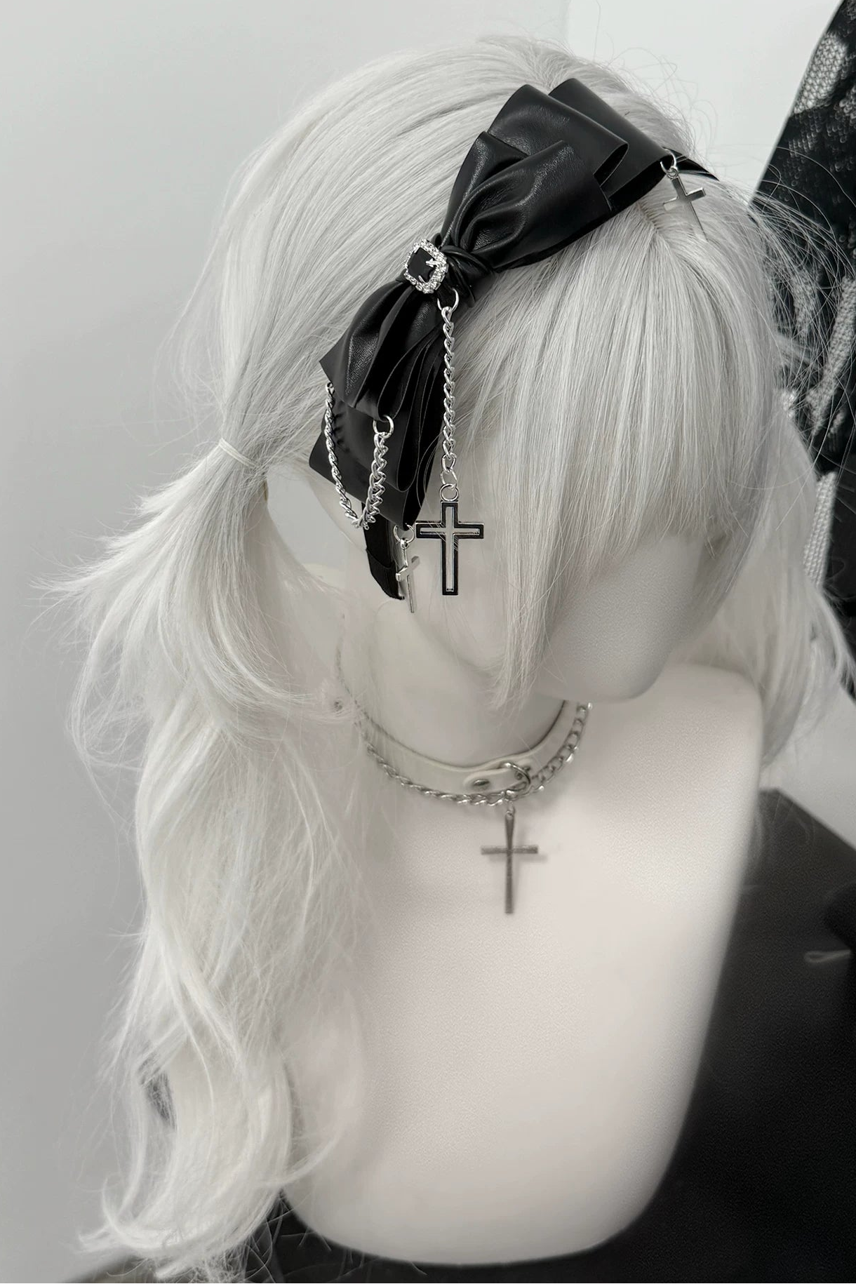 Gothic Ribbon Catsuit