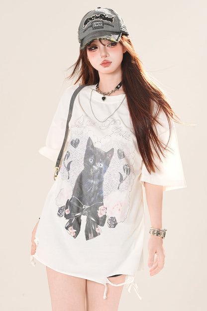 オーバールーズキャットハーチトップス