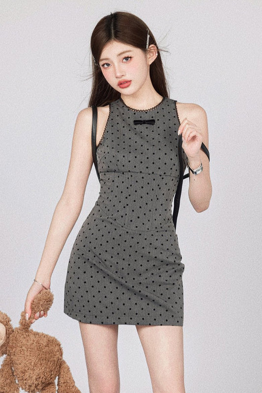 Polka Dot College Summer Dress