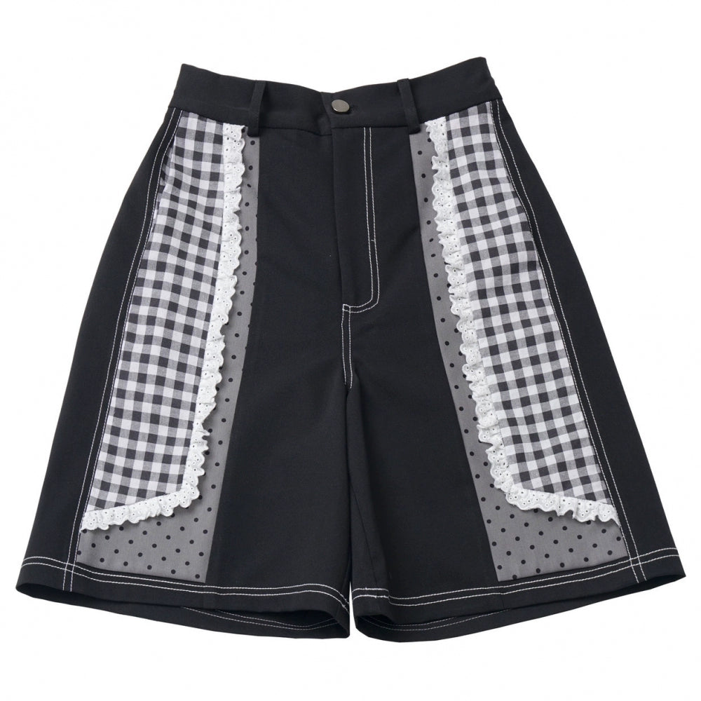 サブカルカップルトップス＋フードトップス＋スカート＋ハーフパンツ＋レッグウォーマー