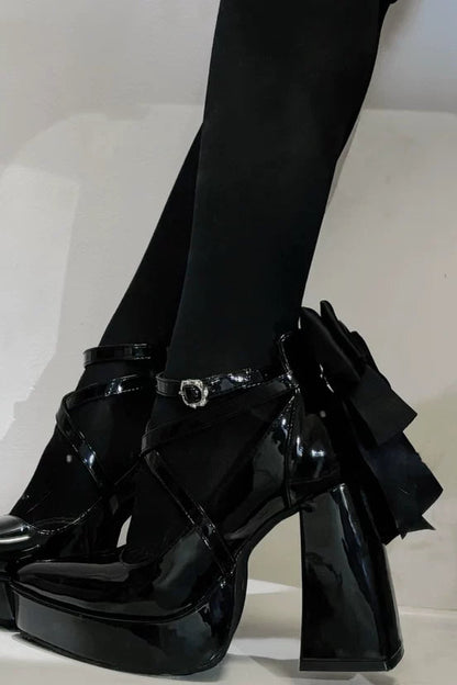 エレガントゴシックロリータヒール