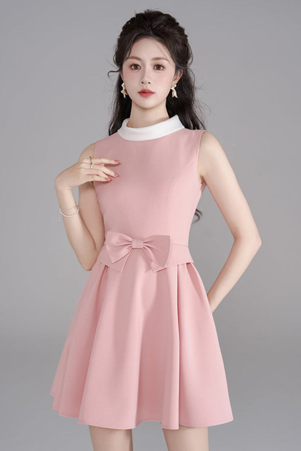 スイートノースリーブボウドレス