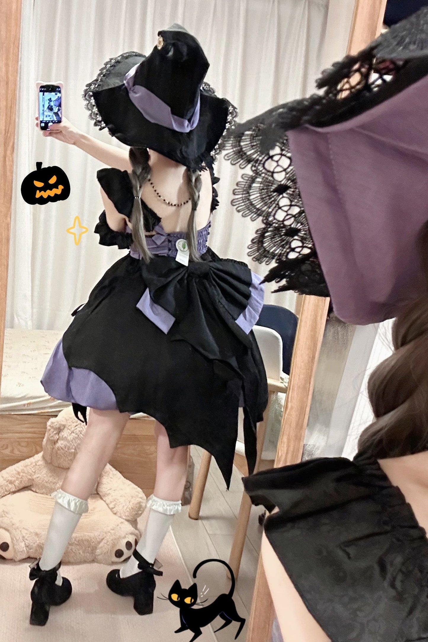 【10月5日予約締切】リトルウィッチハロウィンバドドレスセット＋魔女の帽子