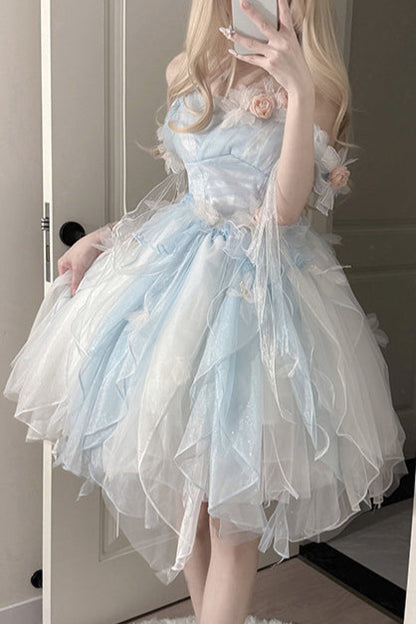 Flower Island Fog Moon Pure Desire Fairy Dress