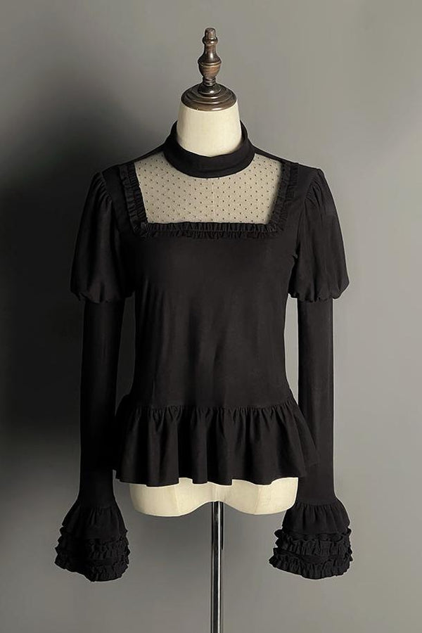 [Order Deadline: November 28] Magic Potion Gothic Style Black Inner Top
