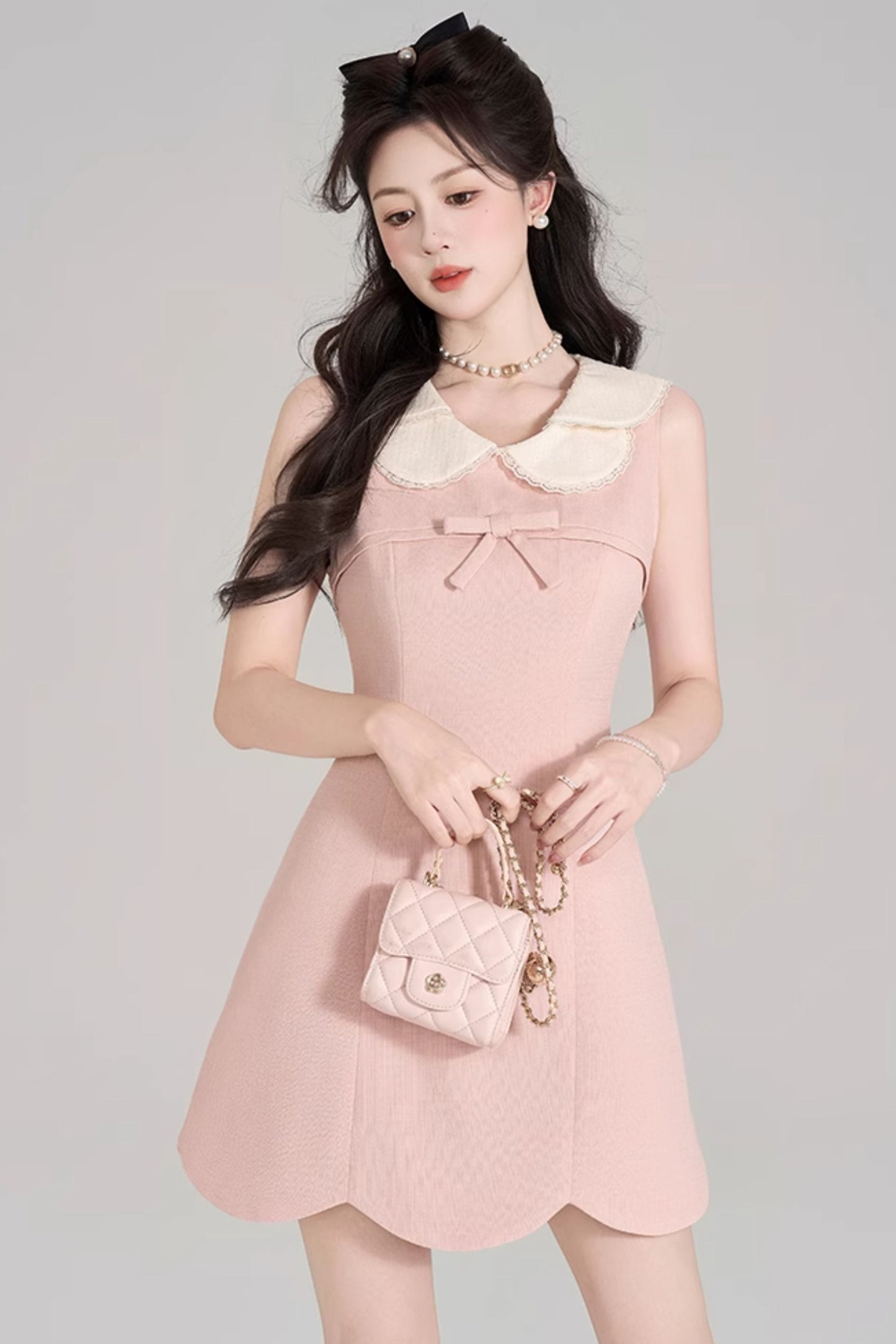 French Style Doll Collar Dress