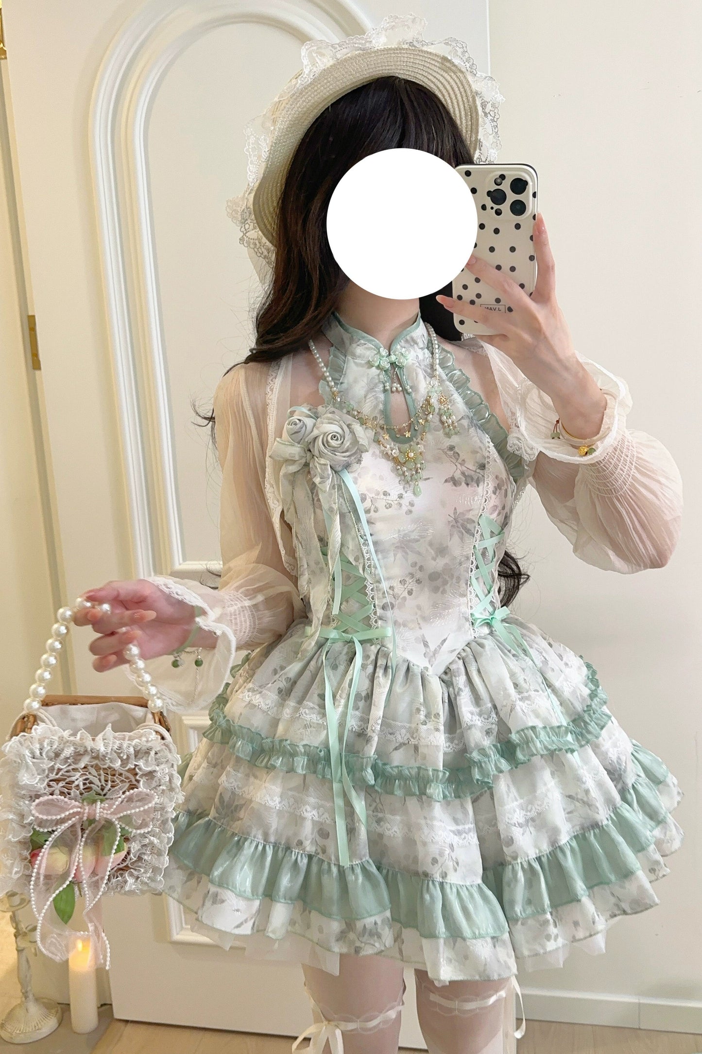 Peach Sugar Sweet Lolita Dress
