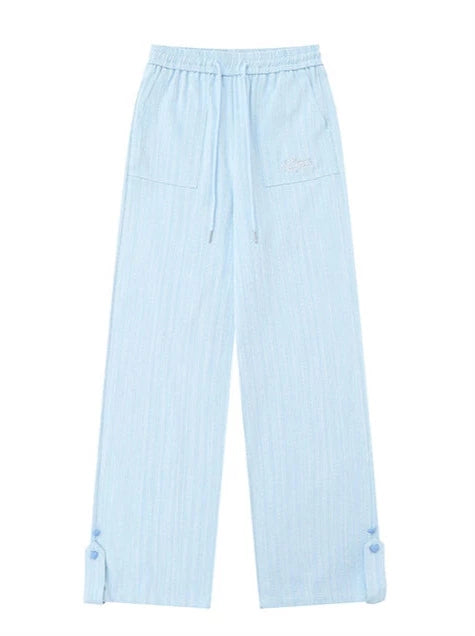 Loose Design Straight Casual Pants