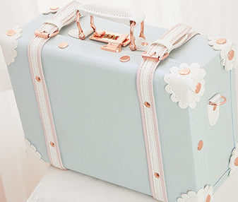 Princess Pastel Trunk Suitcase