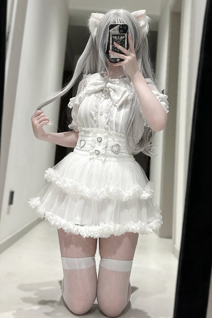 レースガーゼハウス地雷スカート