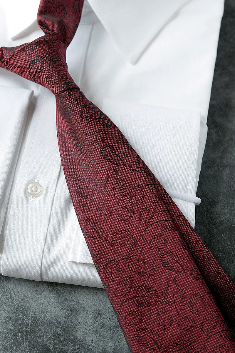 モードフローラルネクタイ