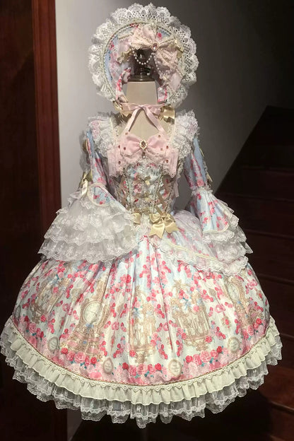 Rose Garden Sequence Lolita OP Dress