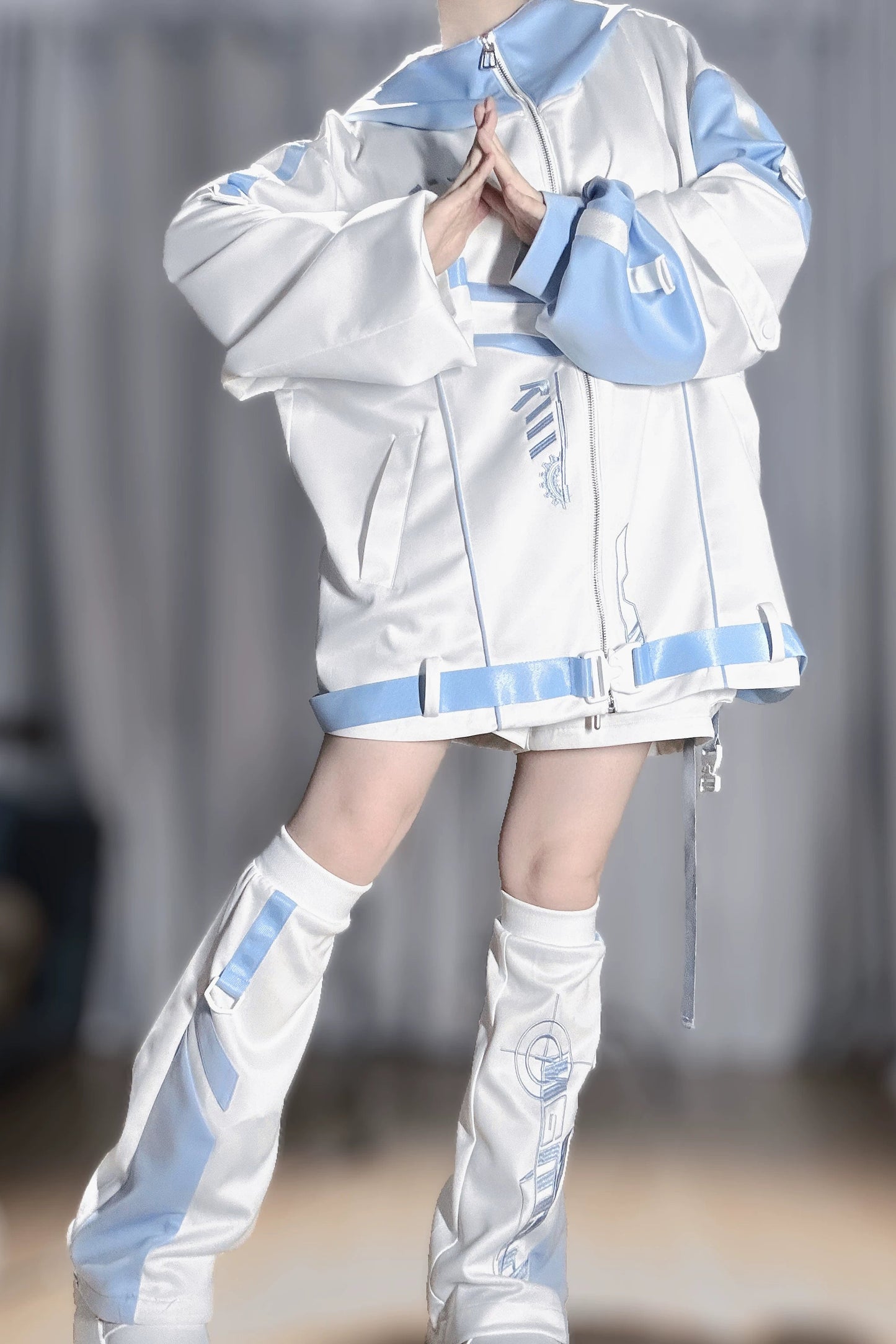 アクアサブカルジャケット+パンツ+レッグウォーマー