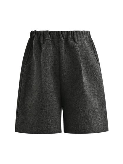 Sheep Wool Wide Leg Pants