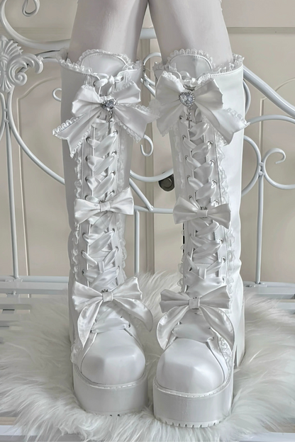 ナイトダークレースアップブーツ