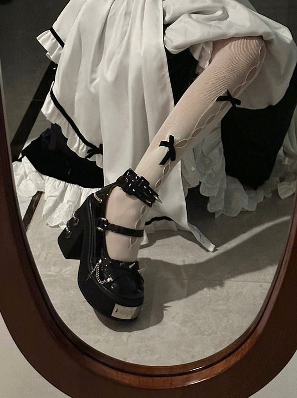 ダークパンクボリュームシューズ