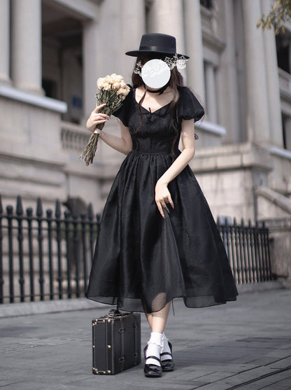 French Elegant Retro Dress