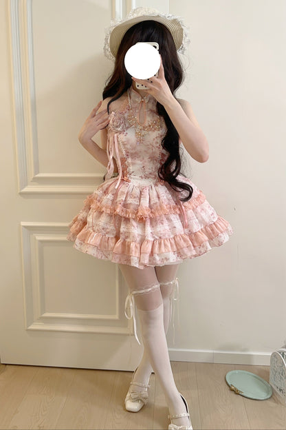 Peach Sugar Sweet Lolita Dress