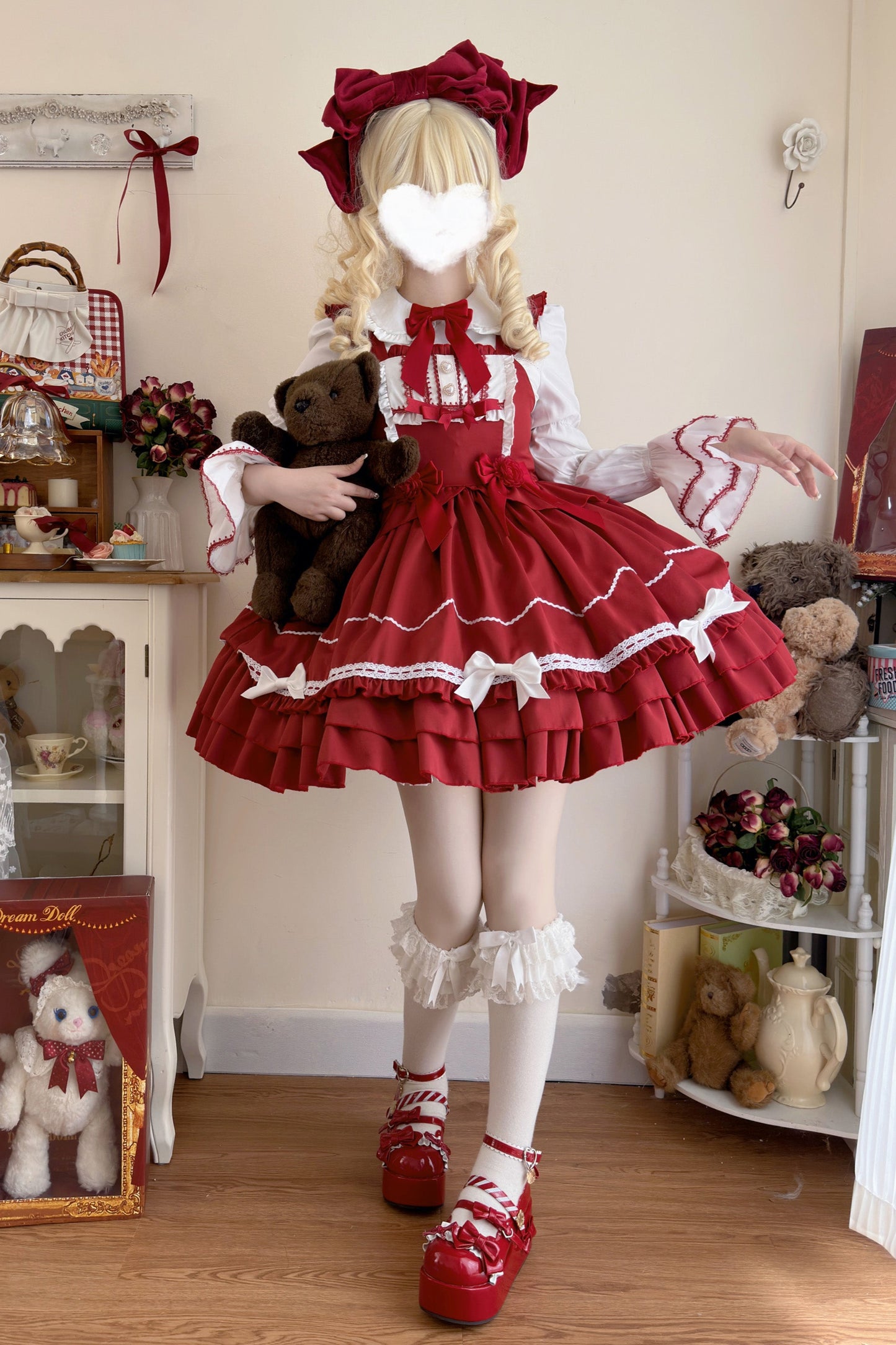 Paper Shell Cake Lolita Dress