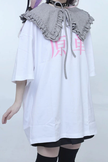 闇堕ちガーリーロゴTシャツ