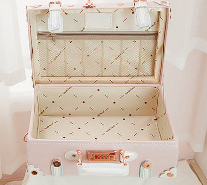 Princess Pastel Trunk Suitcase