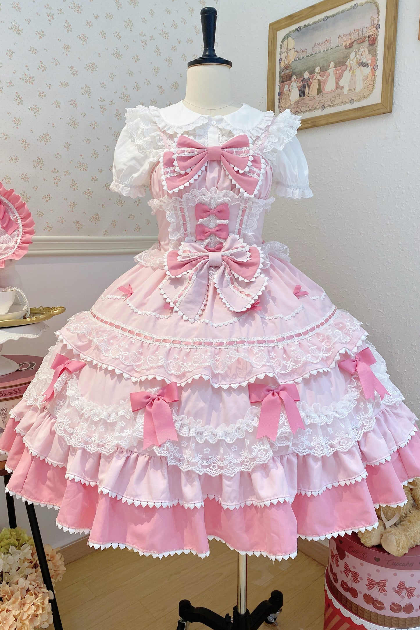 Fondant Sugar Cake Lolita Dress