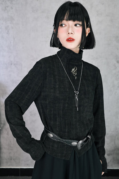 Retro Turtleneck Tops