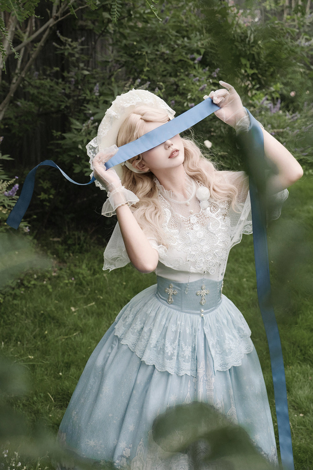 Elegant Princess Cape + Camisole + Skirt