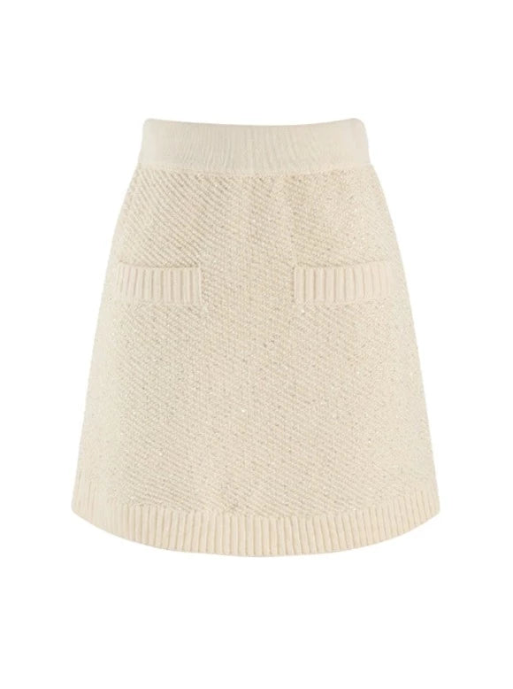 French tee vest + shirt + skirt