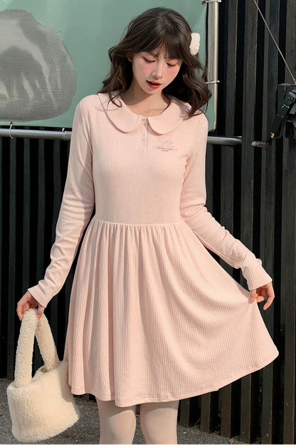 スウィートドールニットドレス