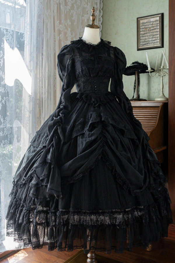 Floral Lolita Wedding Dress