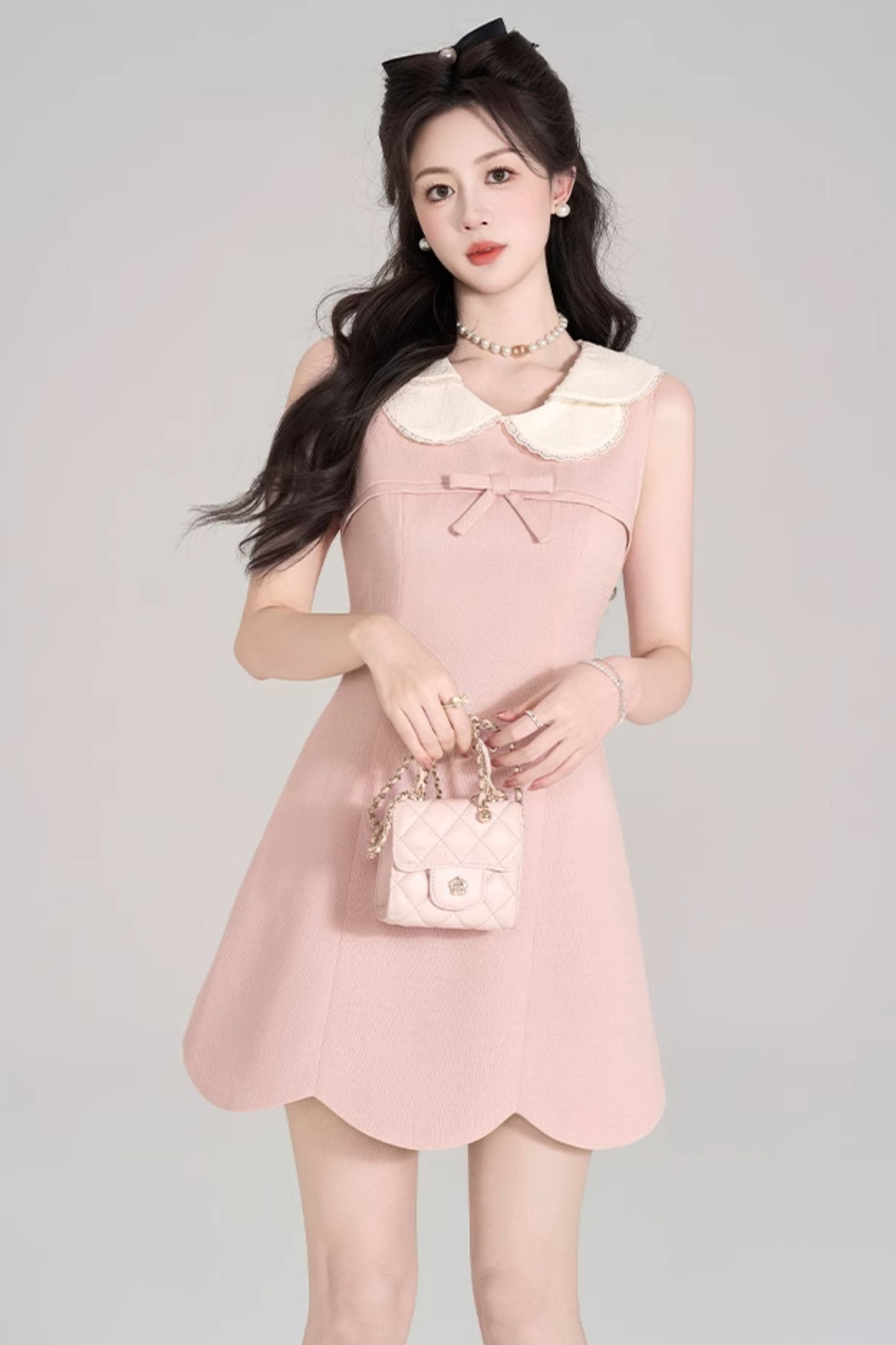 French Style Doll Collar Dress