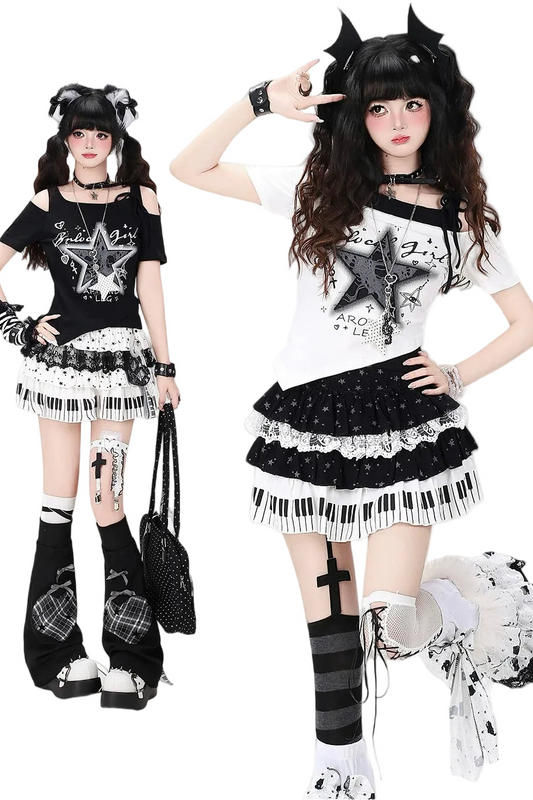 Subculture Star Y2K Top