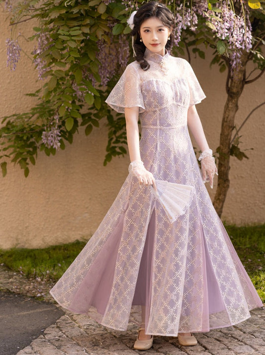 Retro Fairy Lace Dress