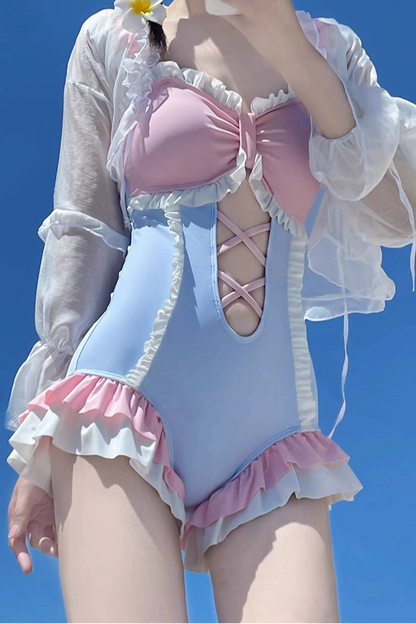 コットンキャンデーガーリー水着