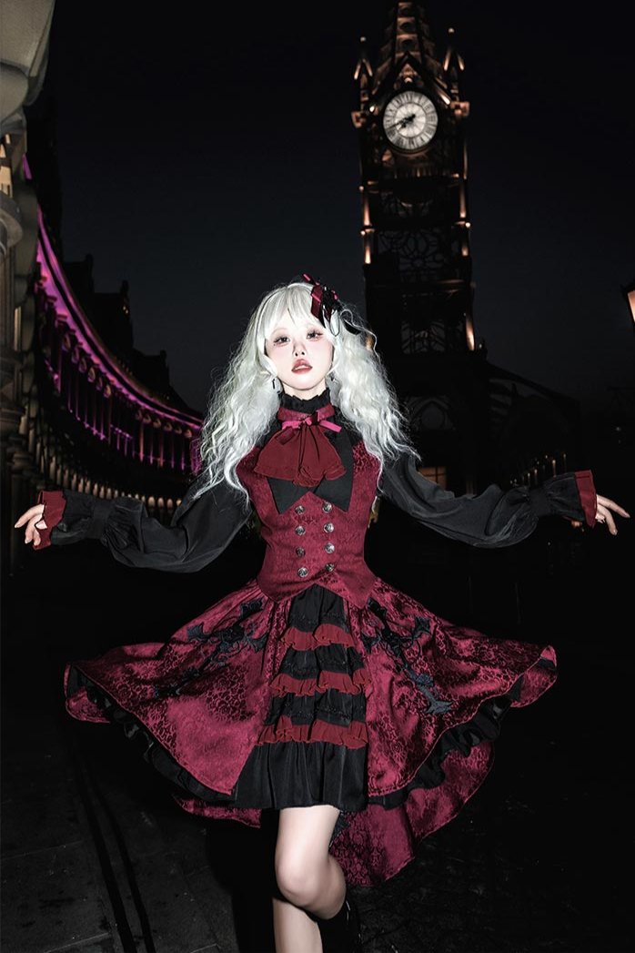 [September 15 Reservation Deadline] Nightmare Black Red Gothic Tsu Ins Prince Suit