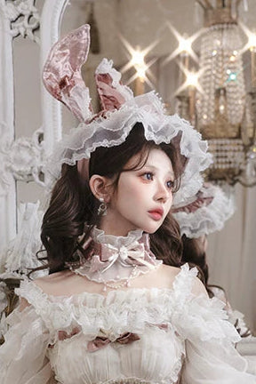 【4月8日予約締切】スウィートロリータバニーシリーズうさ耳ハット＋アクセサリー