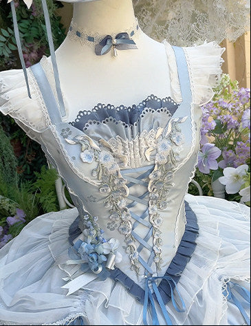 【4月5日予約締切】リリーエンブロイダリーロリータプリンセスコルセットドレス